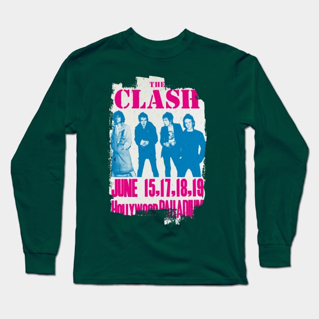 The Clash Long Sleeve T-Shirt by HAPPY TRIP PRESS